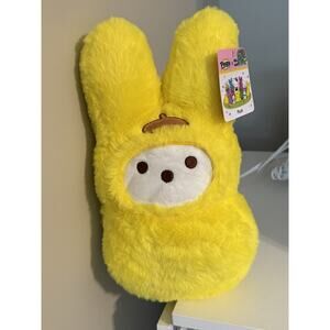 Peeps X Hello Kitty 12” Pom Pom Purin Easter Bunny Plush 2025 NWT